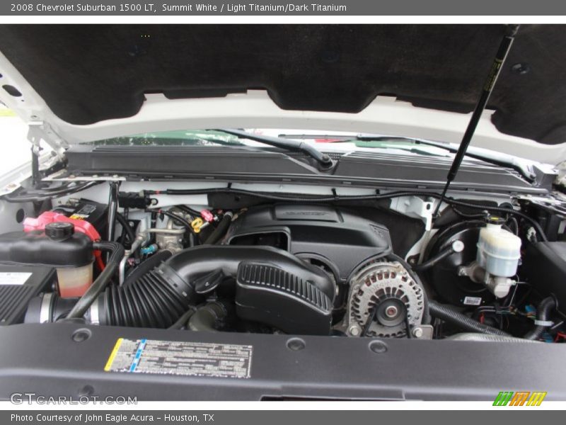 Summit White / Light Titanium/Dark Titanium 2008 Chevrolet Suburban 1500 LT