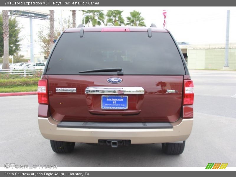 Royal Red Metallic / Camel 2011 Ford Expedition XLT