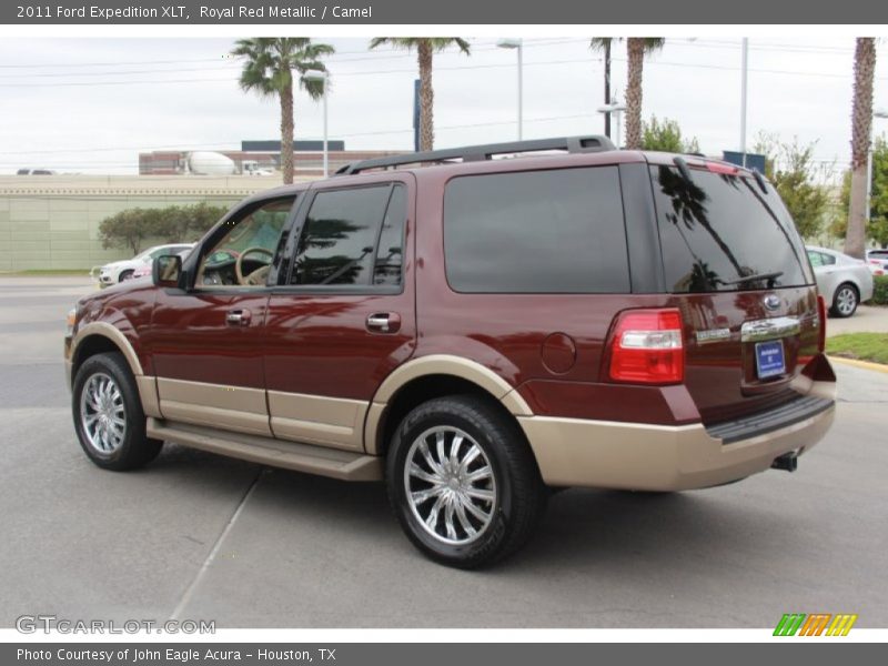 Royal Red Metallic / Camel 2011 Ford Expedition XLT