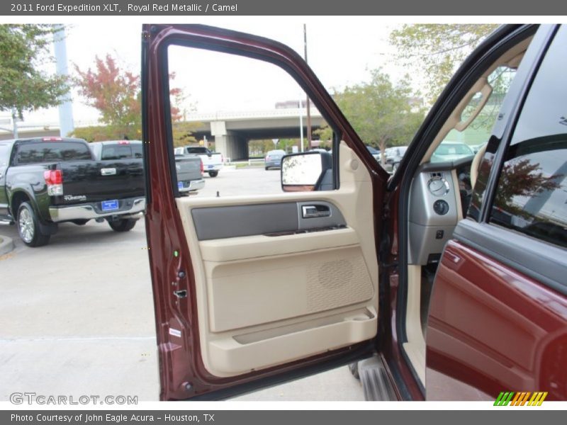 Royal Red Metallic / Camel 2011 Ford Expedition XLT