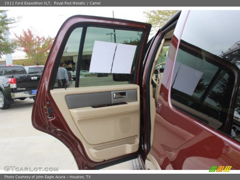 Royal Red Metallic / Camel 2011 Ford Expedition XLT