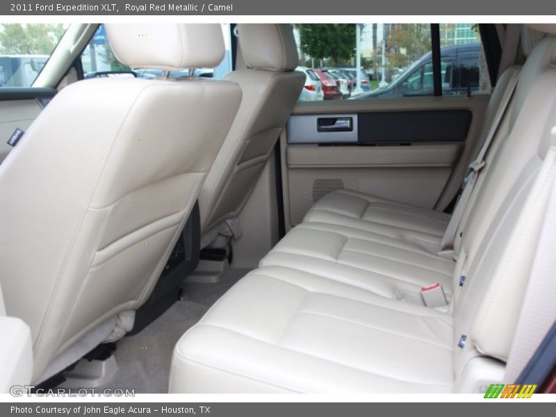 Royal Red Metallic / Camel 2011 Ford Expedition XLT