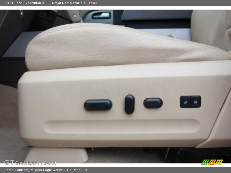 Royal Red Metallic / Camel 2011 Ford Expedition XLT