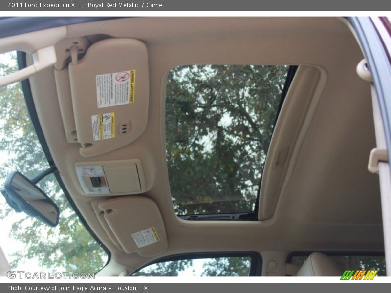 Royal Red Metallic / Camel 2011 Ford Expedition XLT