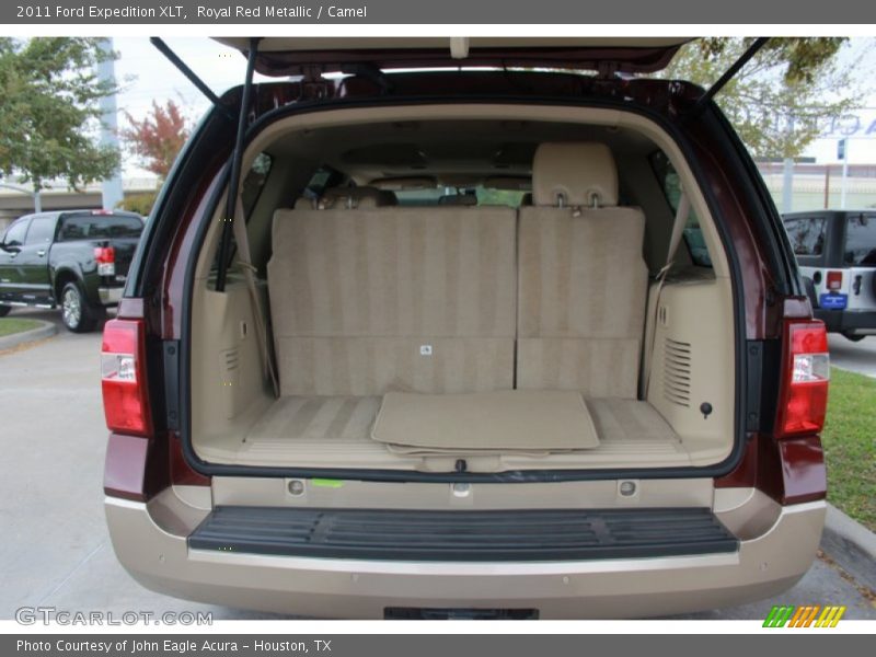 Royal Red Metallic / Camel 2011 Ford Expedition XLT