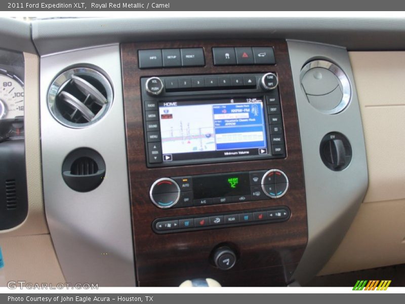 Royal Red Metallic / Camel 2011 Ford Expedition XLT