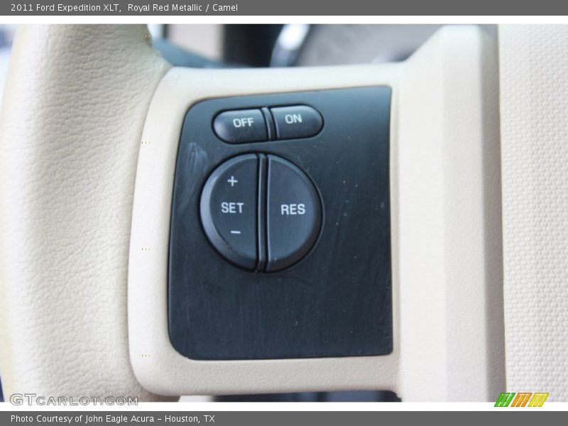 Royal Red Metallic / Camel 2011 Ford Expedition XLT