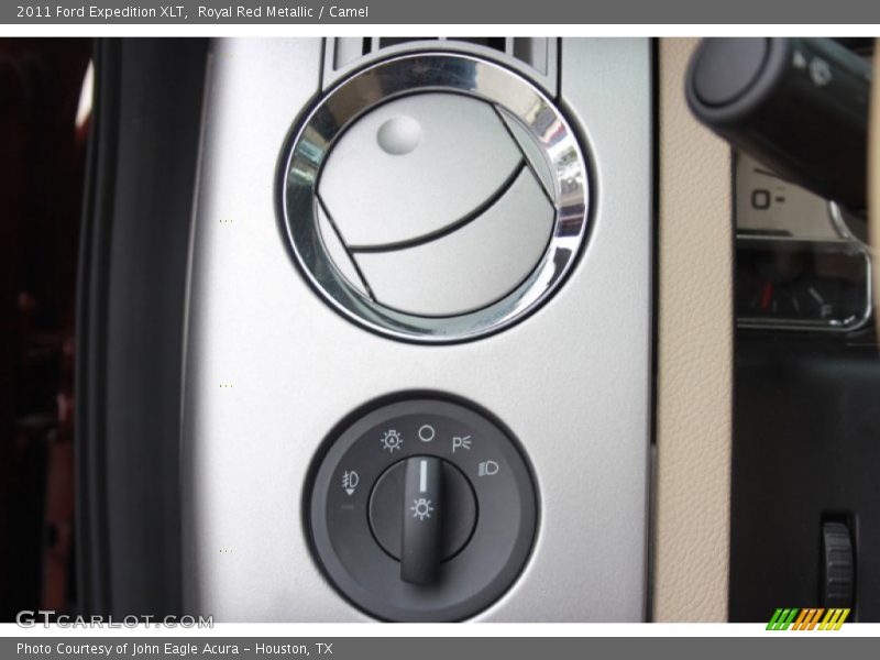 Royal Red Metallic / Camel 2011 Ford Expedition XLT
