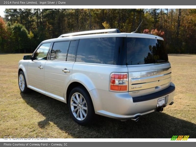Ingot Silver / Dune 2014 Ford Flex Limited
