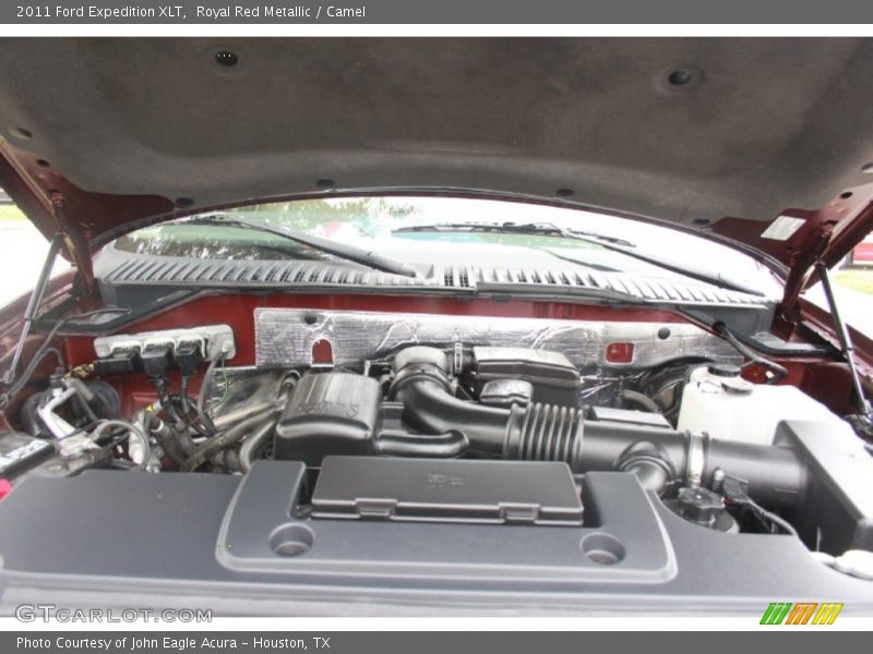 Royal Red Metallic / Camel 2011 Ford Expedition XLT