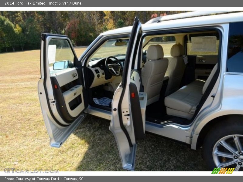 Ingot Silver / Dune 2014 Ford Flex Limited