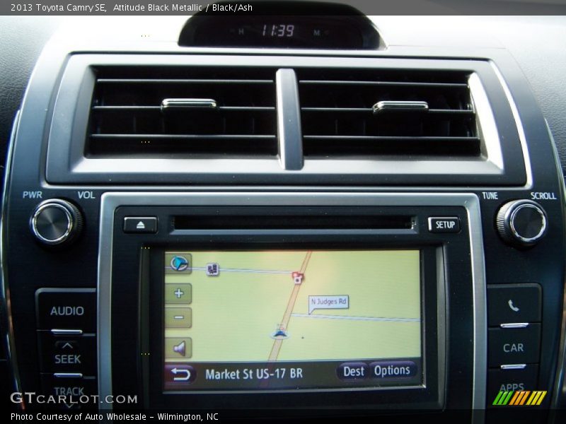 Attitude Black Metallic / Black/Ash 2013 Toyota Camry SE