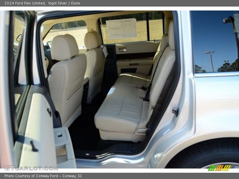 Ingot Silver / Dune 2014 Ford Flex Limited