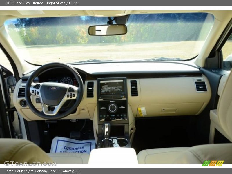 Ingot Silver / Dune 2014 Ford Flex Limited