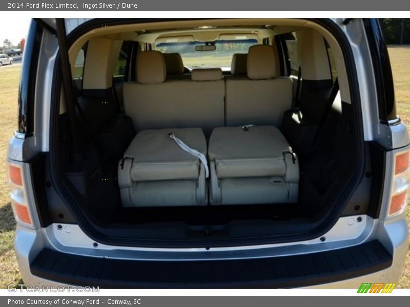 Ingot Silver / Dune 2014 Ford Flex Limited