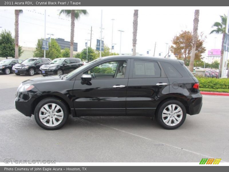 Crystal Black Pearl / Taupe 2011 Acura RDX