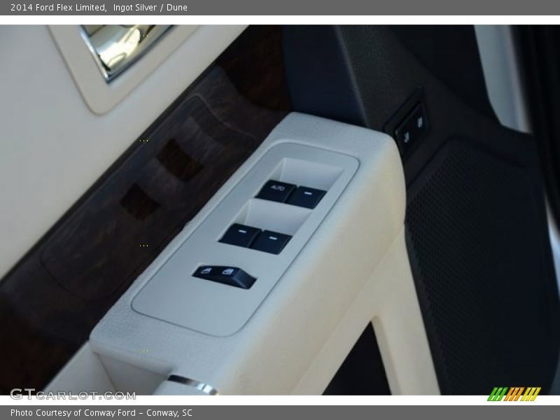Ingot Silver / Dune 2014 Ford Flex Limited