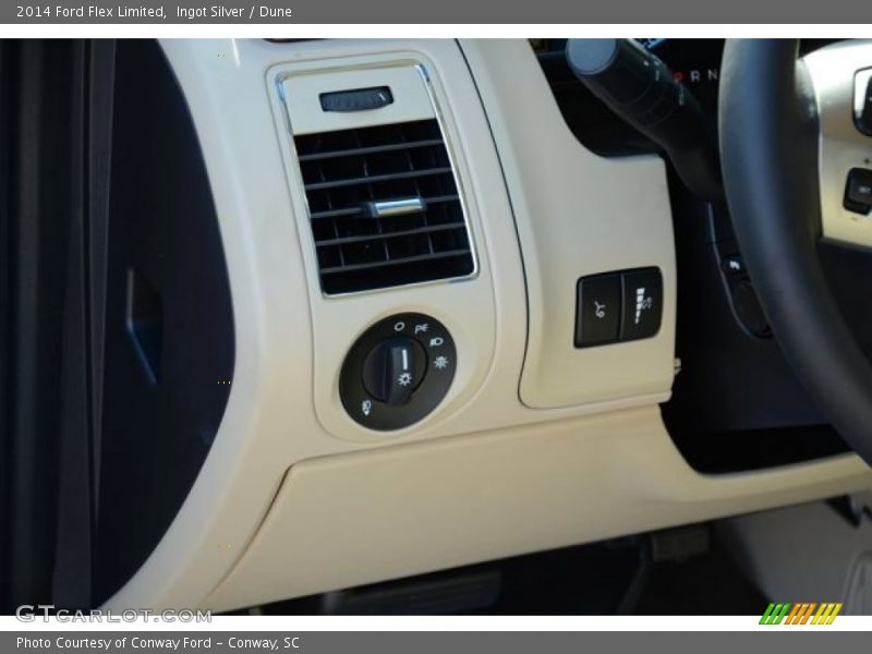 Ingot Silver / Dune 2014 Ford Flex Limited