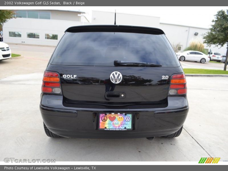 Black / Beige 2002 Volkswagen Golf GLS Sedan