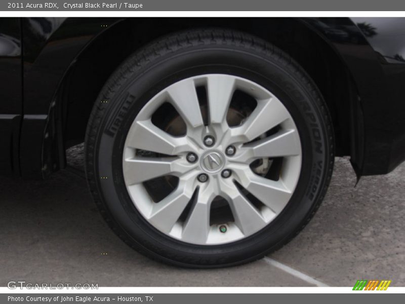 Crystal Black Pearl / Taupe 2011 Acura RDX