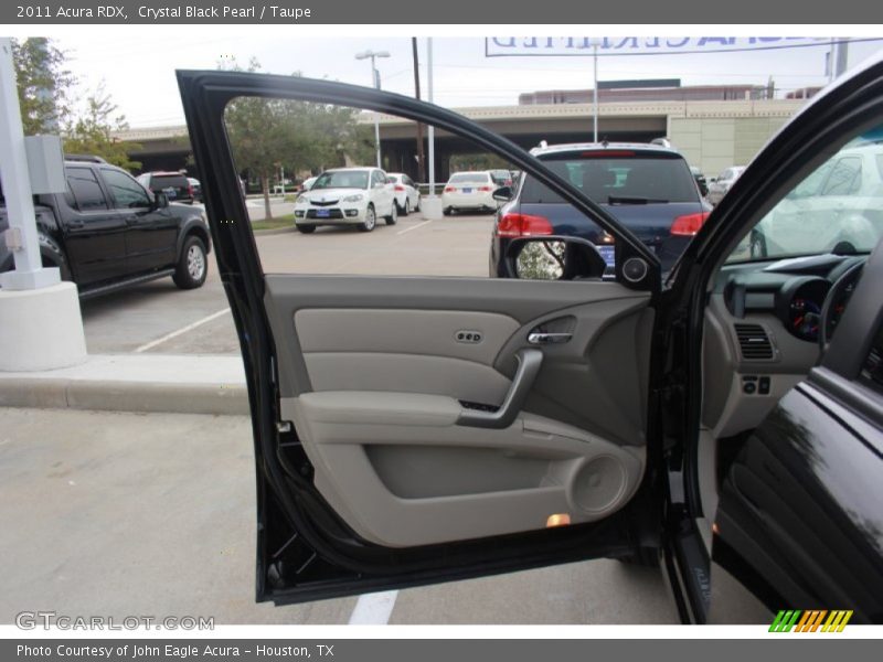 Crystal Black Pearl / Taupe 2011 Acura RDX