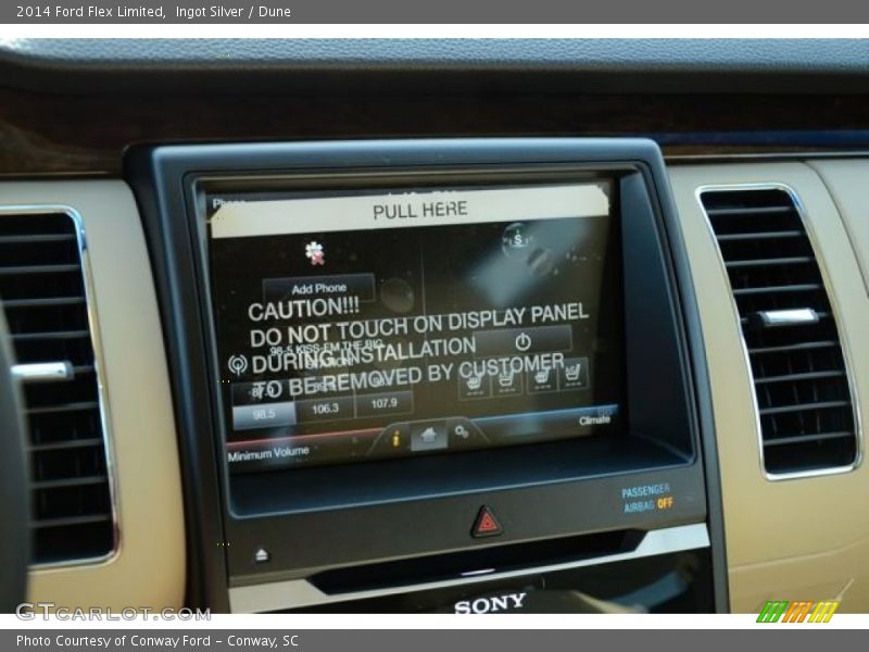 Ingot Silver / Dune 2014 Ford Flex Limited