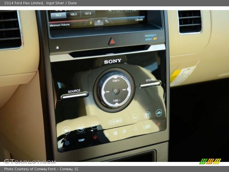 Ingot Silver / Dune 2014 Ford Flex Limited