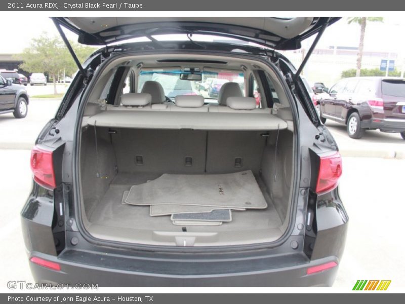Crystal Black Pearl / Taupe 2011 Acura RDX
