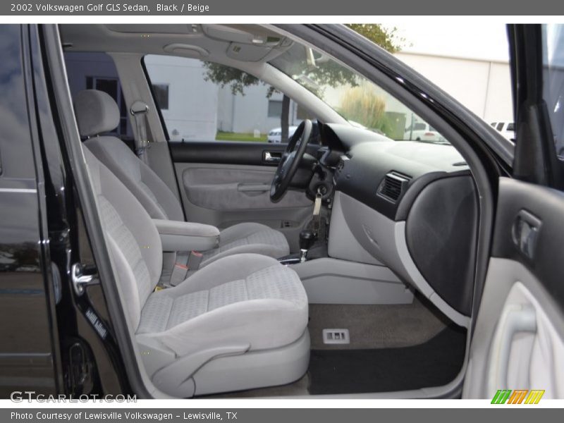 Front Seat of 2002 Golf GLS Sedan