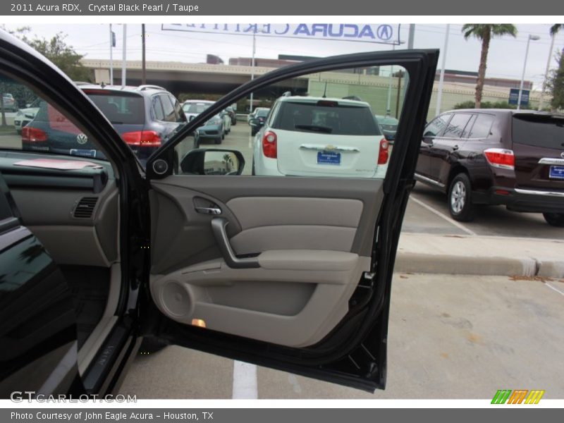 Crystal Black Pearl / Taupe 2011 Acura RDX