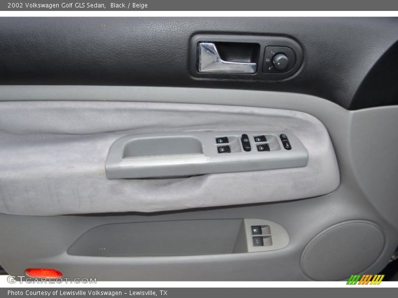 Black / Beige 2002 Volkswagen Golf GLS Sedan
