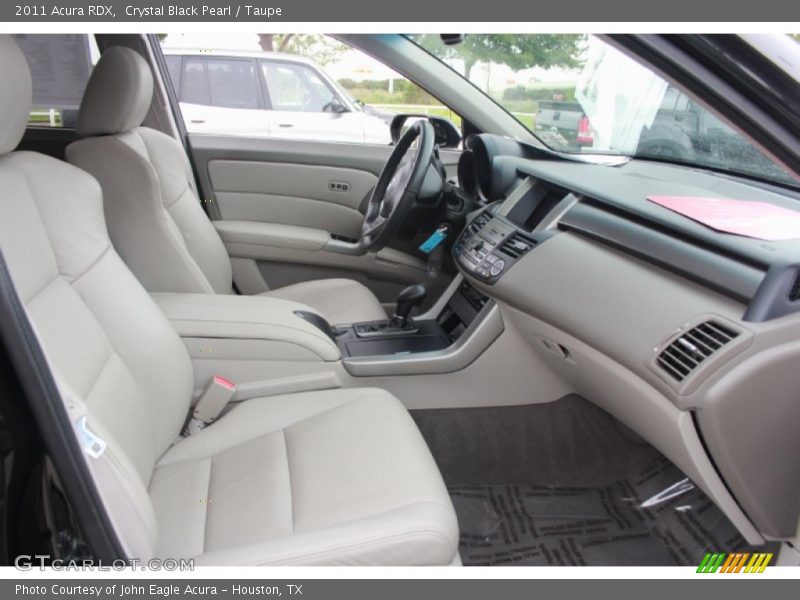 Crystal Black Pearl / Taupe 2011 Acura RDX