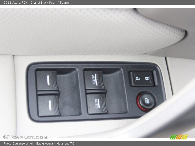 Crystal Black Pearl / Taupe 2011 Acura RDX