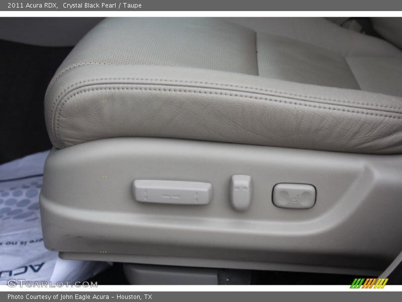 Crystal Black Pearl / Taupe 2011 Acura RDX