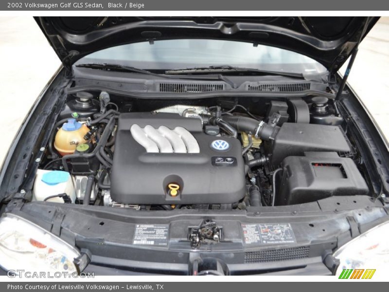  2002 Golf GLS Sedan Engine - 2.0 Liter SOHC 8-Valve 4 Cylinder