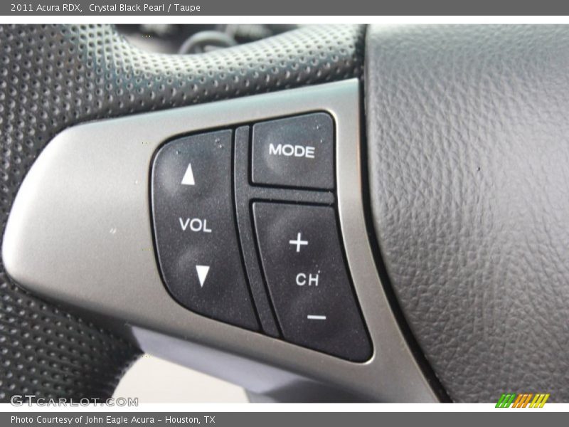 Crystal Black Pearl / Taupe 2011 Acura RDX