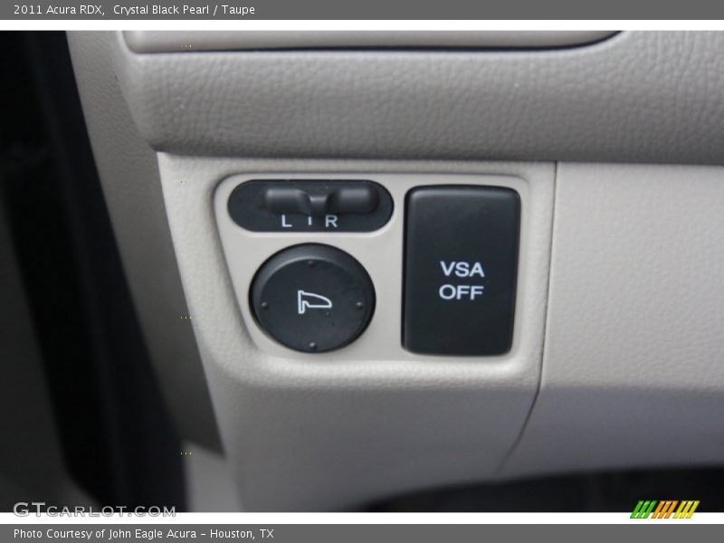 Crystal Black Pearl / Taupe 2011 Acura RDX