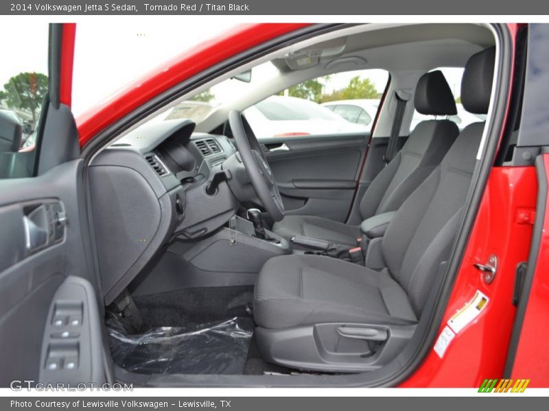 Tornado Red / Titan Black 2014 Volkswagen Jetta S Sedan