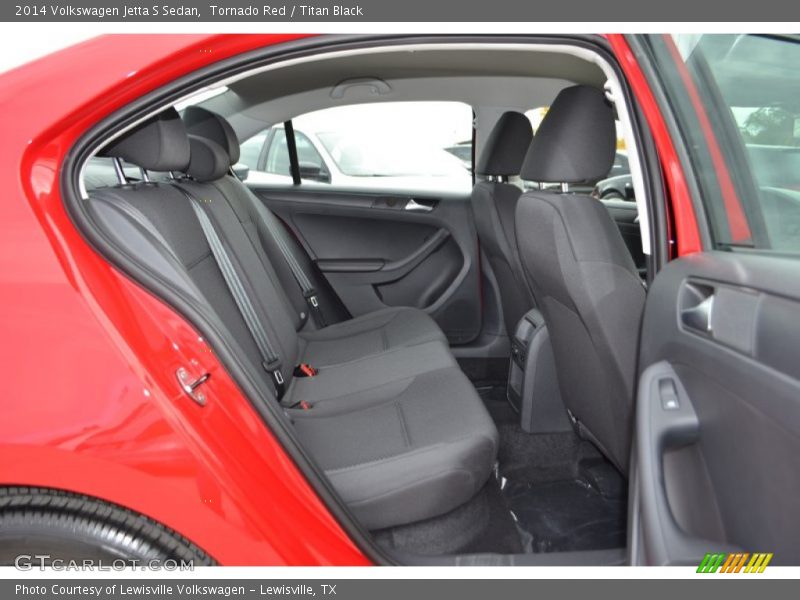 Tornado Red / Titan Black 2014 Volkswagen Jetta S Sedan