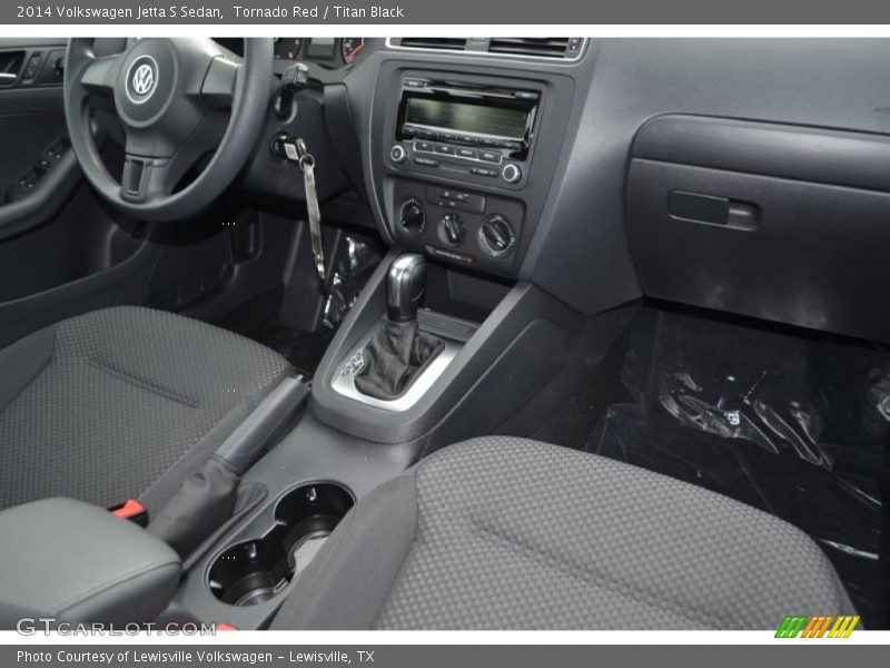 Tornado Red / Titan Black 2014 Volkswagen Jetta S Sedan
