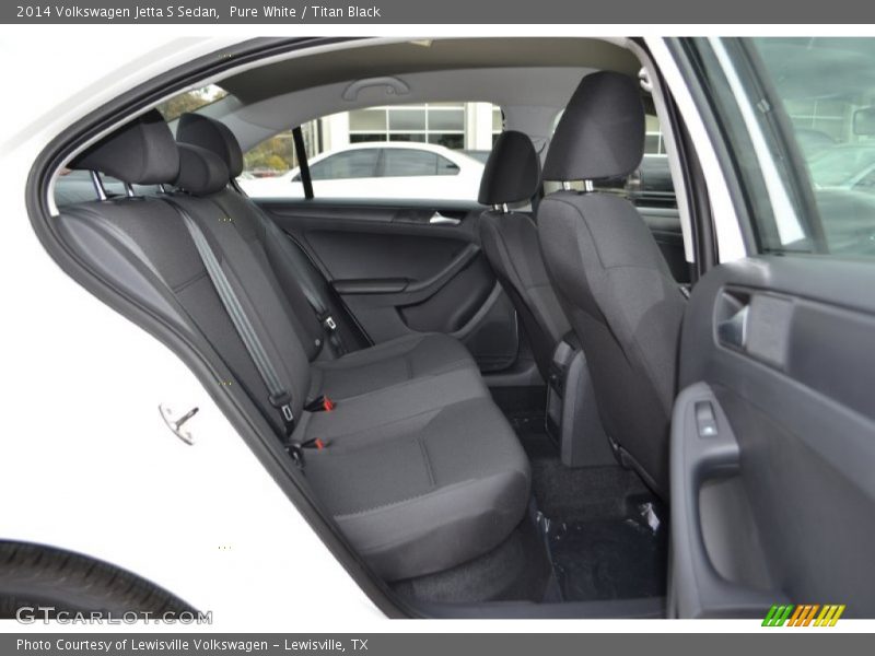 Pure White / Titan Black 2014 Volkswagen Jetta S Sedan