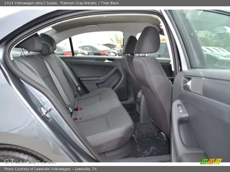 Platinum Gray Metallic / Titan Black 2014 Volkswagen Jetta S Sedan