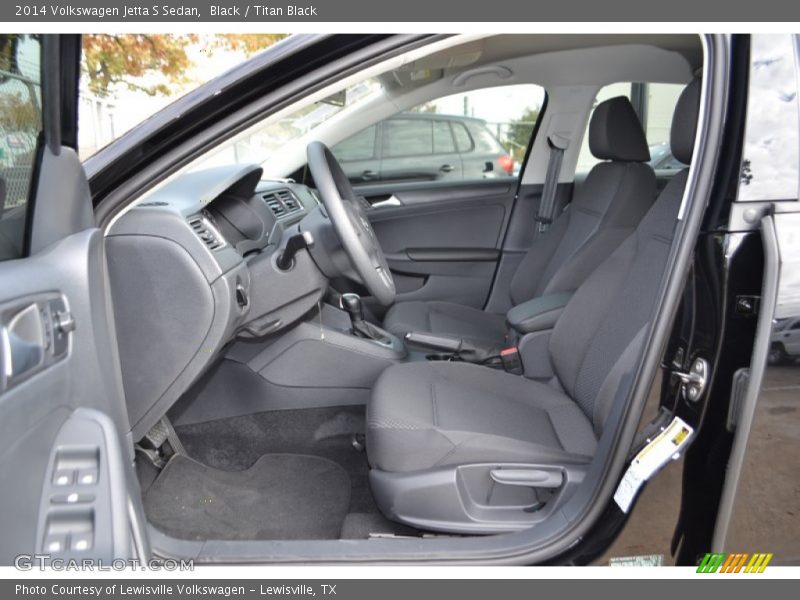 Black / Titan Black 2014 Volkswagen Jetta S Sedan