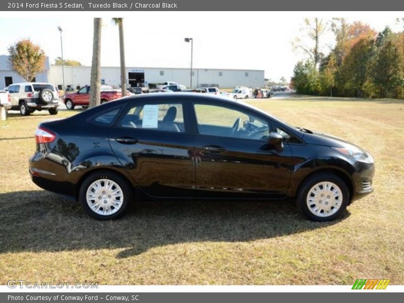 Tuxedo Black / Charcoal Black 2014 Ford Fiesta S Sedan