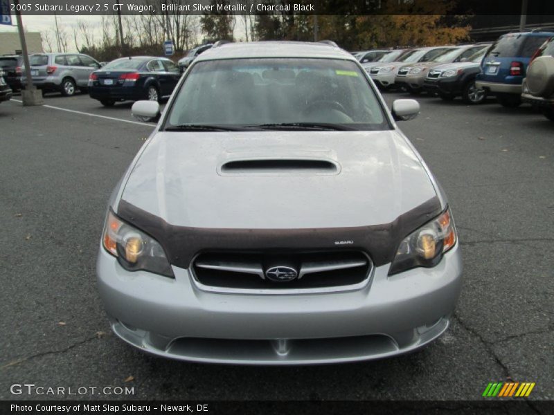 Brilliant Silver Metallic / Charcoal Black 2005 Subaru Legacy 2.5 GT Wagon