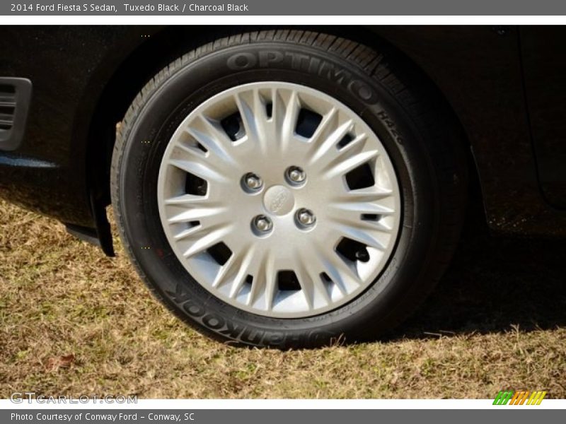 Tuxedo Black / Charcoal Black 2014 Ford Fiesta S Sedan