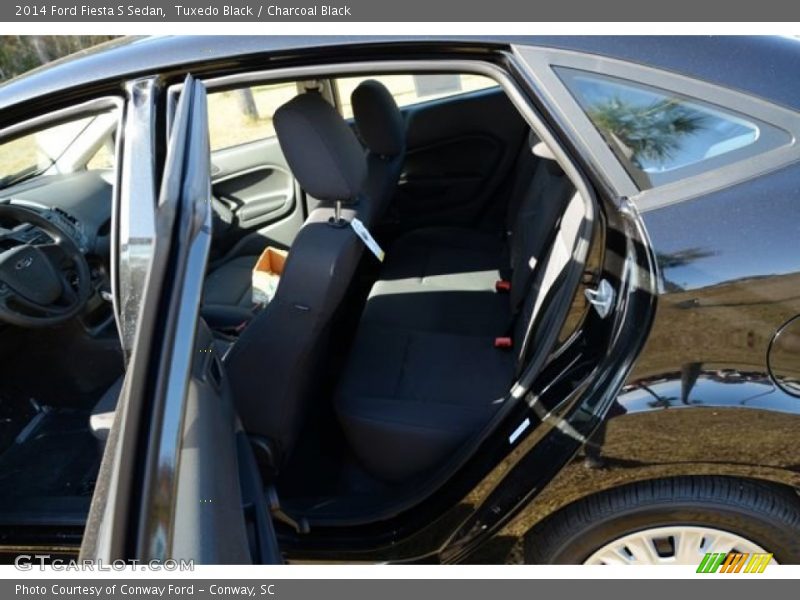 Tuxedo Black / Charcoal Black 2014 Ford Fiesta S Sedan