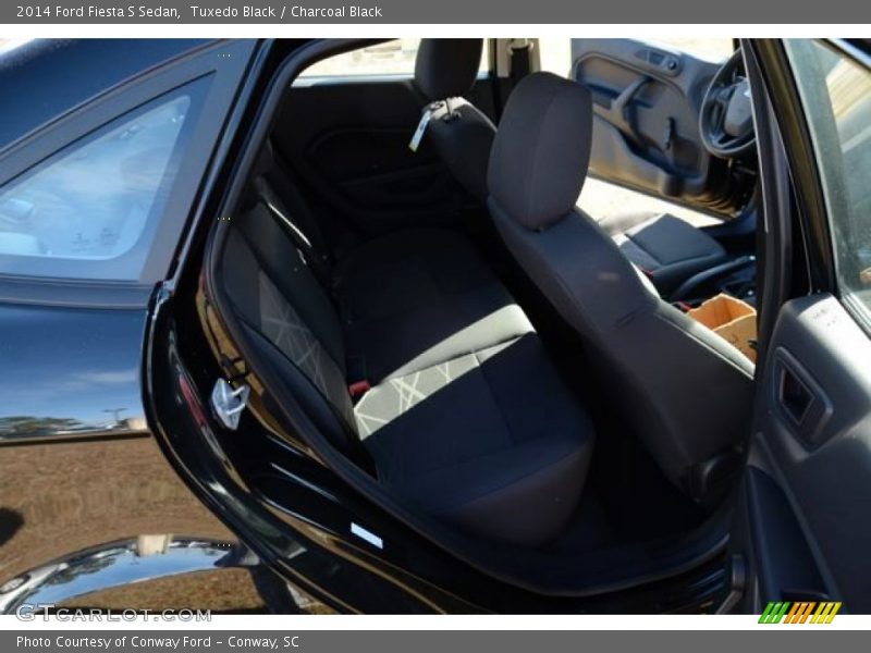 Tuxedo Black / Charcoal Black 2014 Ford Fiesta S Sedan