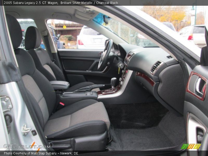 Brilliant Silver Metallic / Charcoal Black 2005 Subaru Legacy 2.5 GT Wagon