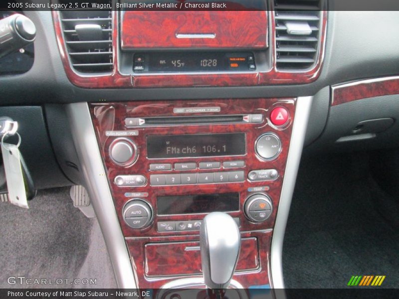 Brilliant Silver Metallic / Charcoal Black 2005 Subaru Legacy 2.5 GT Wagon